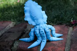 Articulated Cuttlefish! Ball-joint articulated octopus Remix!