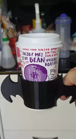 Batman coffee cup holder