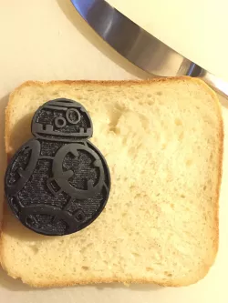BB8 Bread Stamp