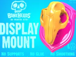 Boneheads: Display Mount - PROMO - via 3DKitbash.com