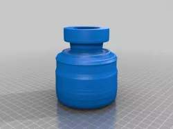 bottle vase stl