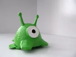 Brain Slug Hair Clip