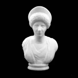 Bust of a Roman Lady at The State Hermitage Museum, St Petersburg
