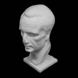 Bust of a Roman of the Republic at The Ny Carlsberg Glyptotek, Copenhagen