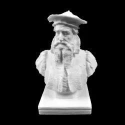 Bust of Gerardus Mercator in Sint-Niklaas, Belgium