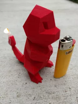 Charmander With Flaming Tail (candle)