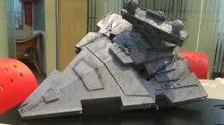 Chibi-ed Star Wars Imperial Destroyer