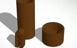 coffee canister and coffee bag clip