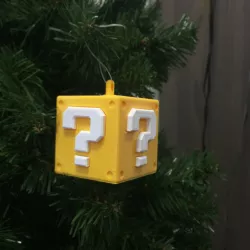 Cube Super Mario - Christmas