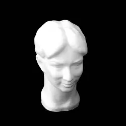 Daniela Silivaș bust in Deva, Romania