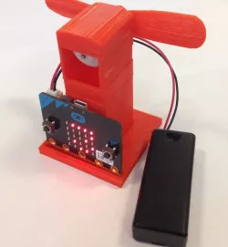 Desk Fan Incorporating Micro:bit