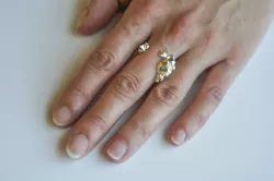 Diamond Cluster Ring
