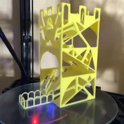 Dice tower castle