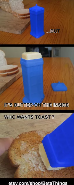 Dr, Who Inspired Butter Dispencer