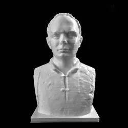 Dragan Muntean Bust in Deva, Romania