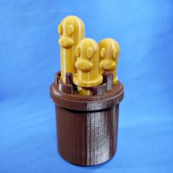 3D printing Dugtrio Funny 3D print model • made with Anycubic i3
