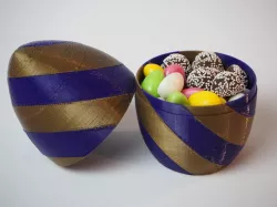 Easter Egg, Two Color Gift Box