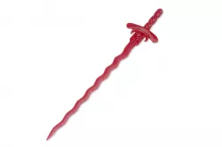 Flame-bladed sword