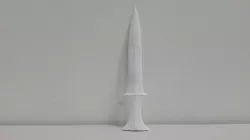 Ground stone dagger