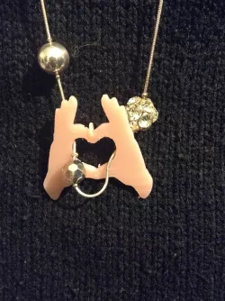Hands Love Pendant
