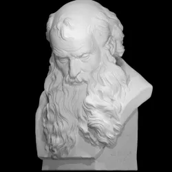 Head of a Bearded Old Man