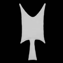 Hollow-handled spade-money (1a) at The British Museum, London
