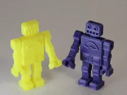 Keychain Robot (articulated print-in-place)