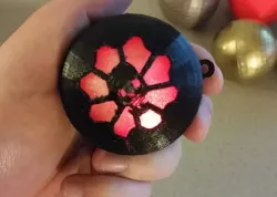 Light Up Ornaments (Batman & Gears of War)