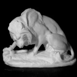 Lion and Serpent at The Musée des Beaux Arts, France