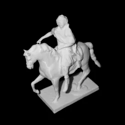 Louis XIV on Horseback at The Kiev Museum of Western and Oriental Art, Ukraine