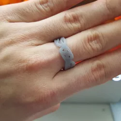 Low poly ring 'christel'