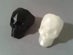 Low Poly Skull Ring