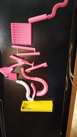 MARBLE MADNESS ON YOUR FRIDGE!