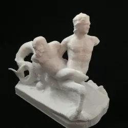 Marine Centaur and Silenus