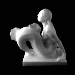 Mermaid at The National Gallery of Denmark, Copenhagen