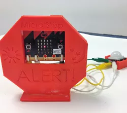 Micro:Stop Sensor Alarm