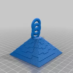 minecraft pyramid pendant looks better for the minecraft