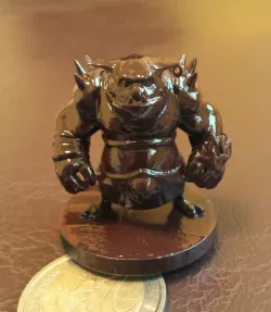 Mini Cartoon Orc Figure