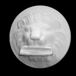 Mithraic Lion Face at The Curtius Museum, Liege