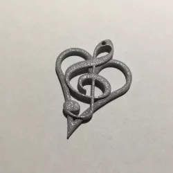 'Music From the Heart' Pendant
