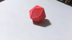 Ornamented D20 (Blank)