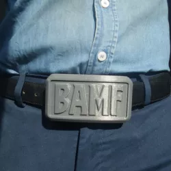 OVERWATCH - McCree - Belt ACC BAMFBad-Ass Mother Fucker