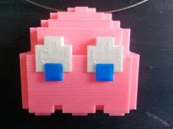 Pacman Ghost Pendant