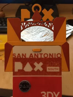 PAX South Badge Holder