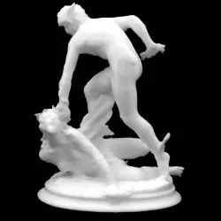 Perseus fighting Medusa at The Ny Carlsberg Glyptotek, Copenhagen