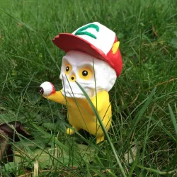PIKACHU with ASH's skull!