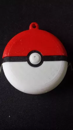 Pokeball Keychain