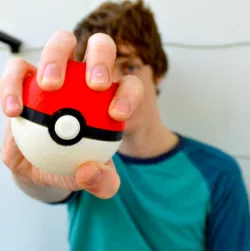 Pokeball with Magnetic Clasp