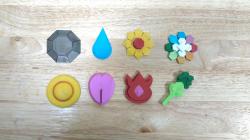 Pokemon Kanto Gym Badges