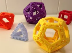 Polyhedra - Hinged Nets and Snap Tiles